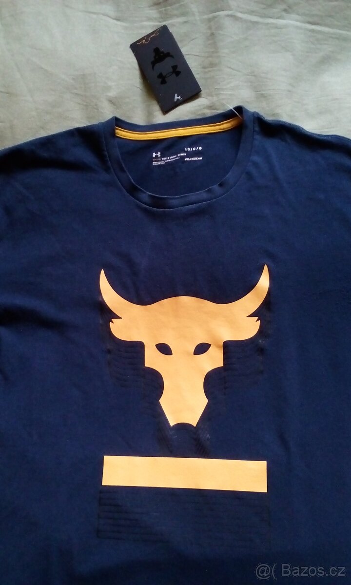 Pánské triko Project Rock Under Armour vel.L - 3