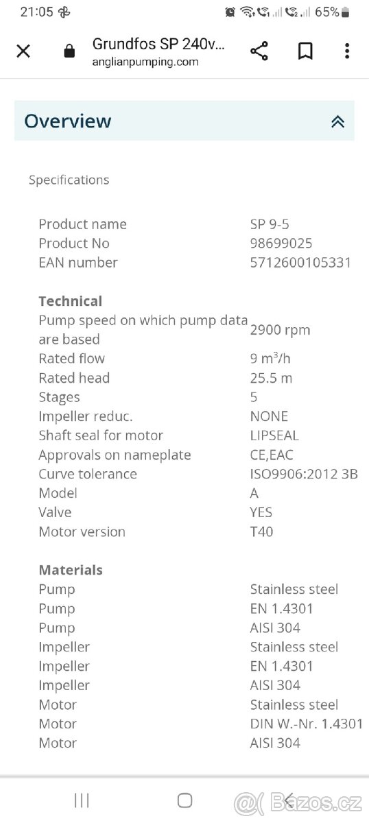 Čerpadlo do vrtu grundfos - 3