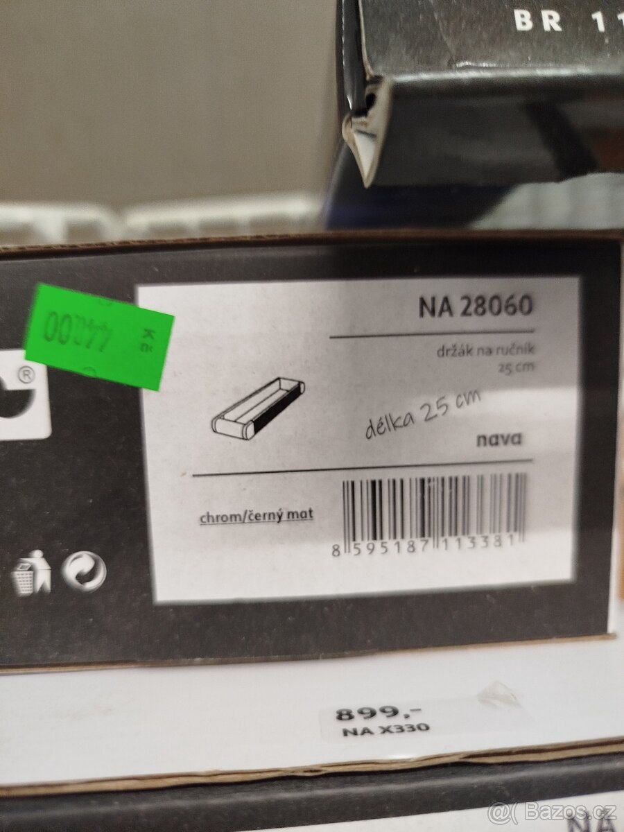 Nimco NAVA sada doplňků černá/chrom - 3