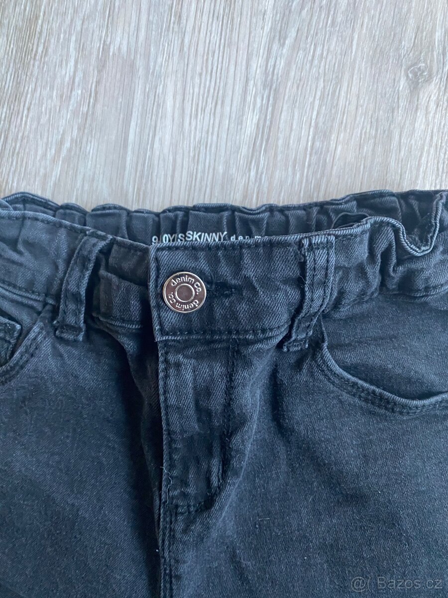 Dívčí džíny skinny vel. 140 - 3