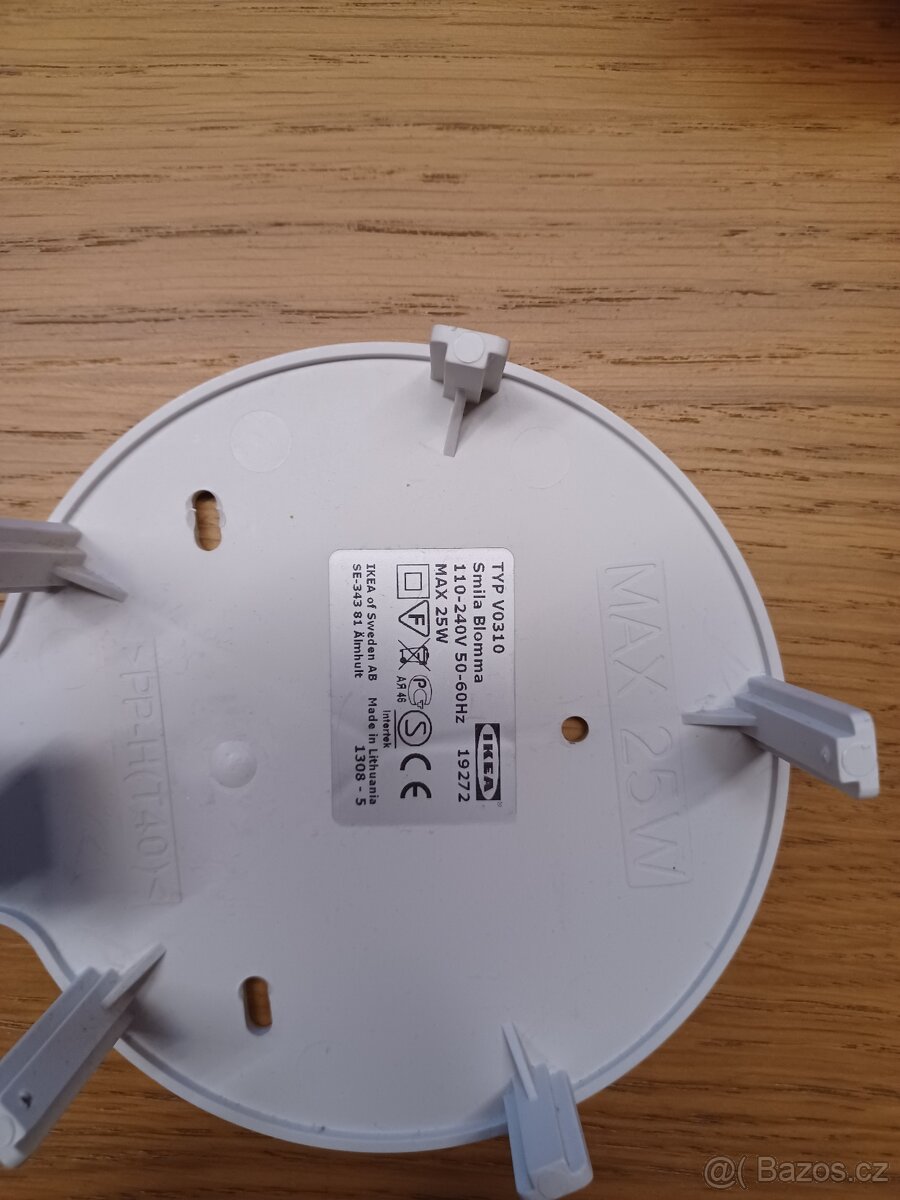 IKEA světlo Kytka růžová - 3