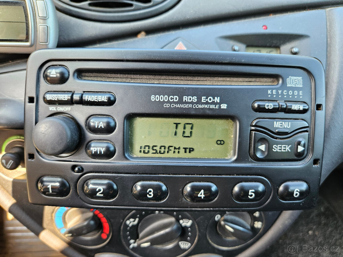 Ford autorádia originál RDS - 3