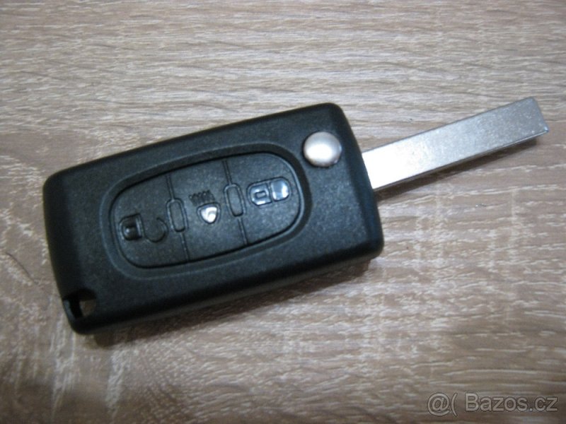 Obal klíč peugeot, citroen, dvě, tři, 4 tlačítka - 3