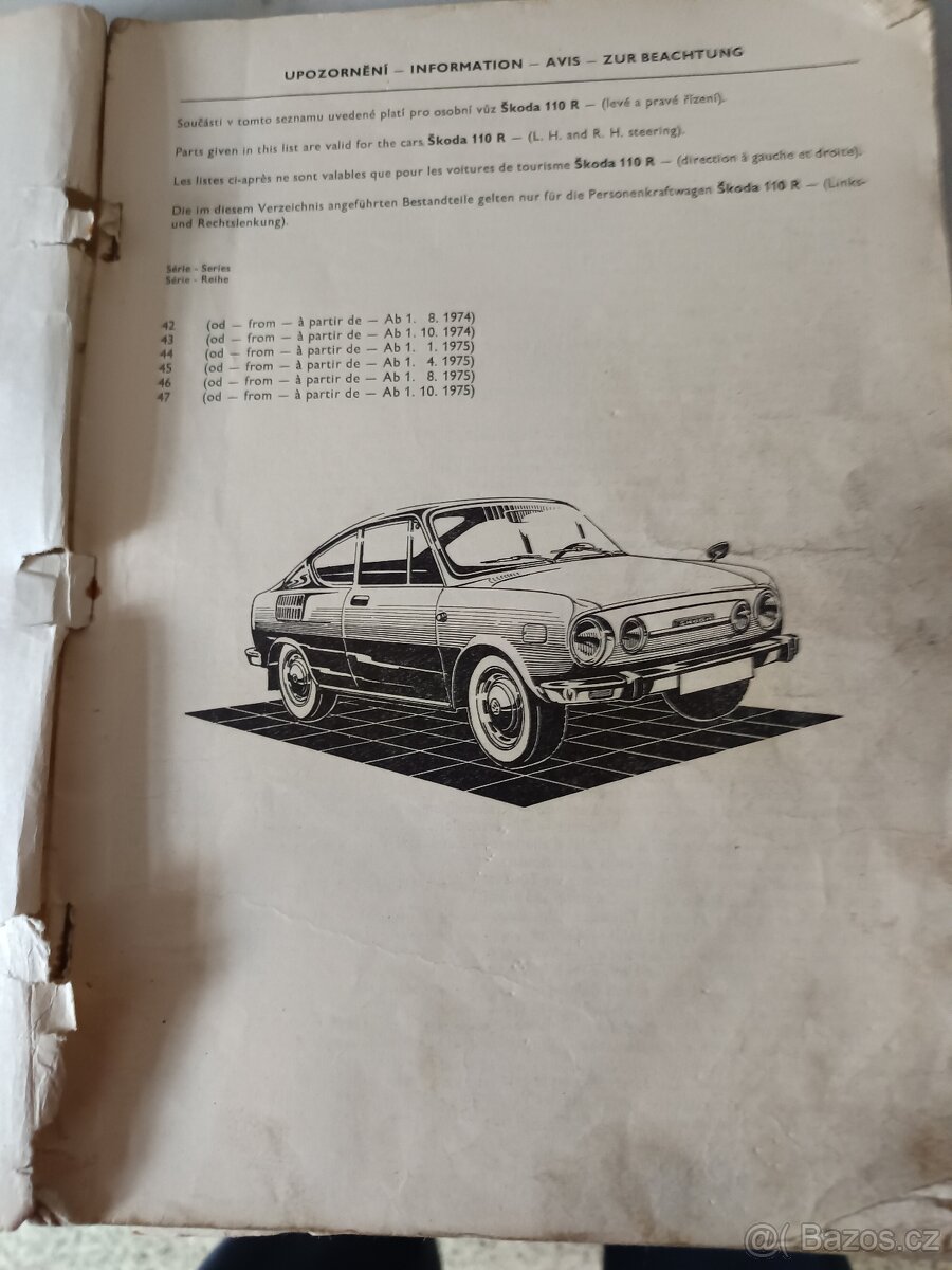 ŠKODA 110r katalog ND - 3