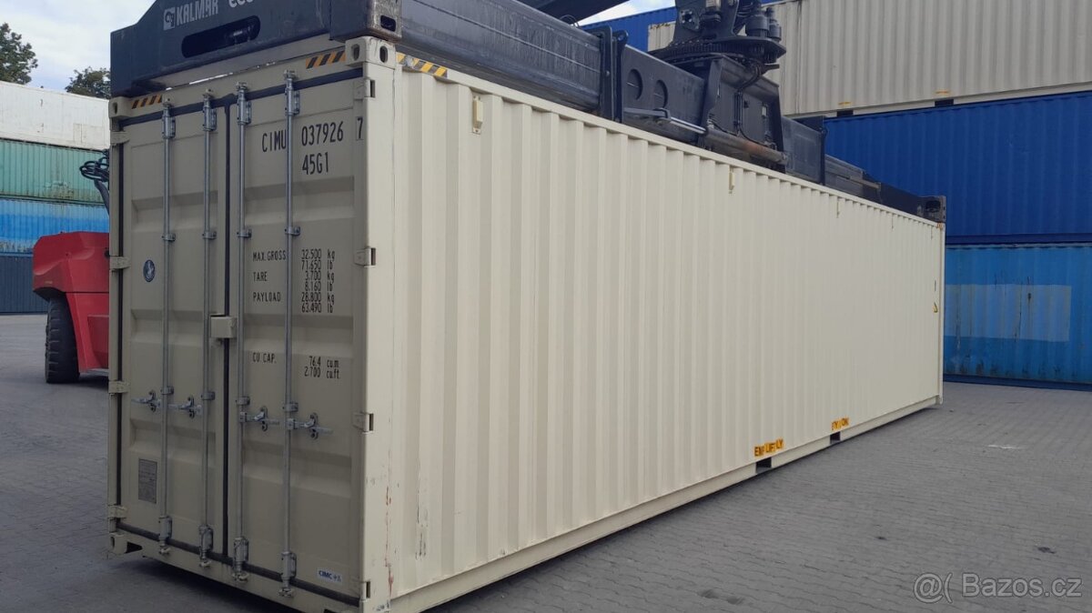 lodní kontejner 40'HC DV 20’ HC 20' - 3