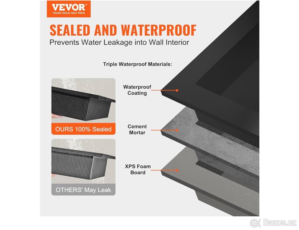 Sprchový výklenek / polička - 3