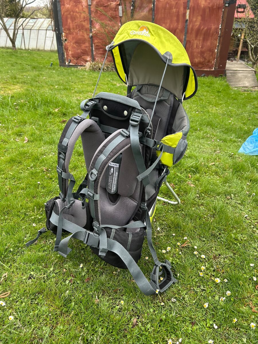 SET Krosna na dítě Corazon PANDA zelená - 3