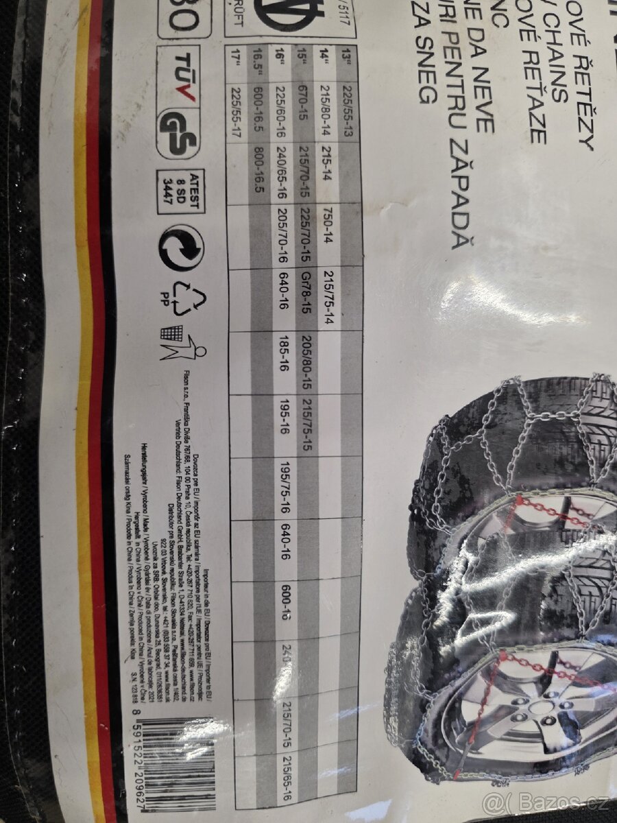 Sněhové řetězy Aroso Deutschland KN250 – SUV, OFF-ROAD, MPV - 3