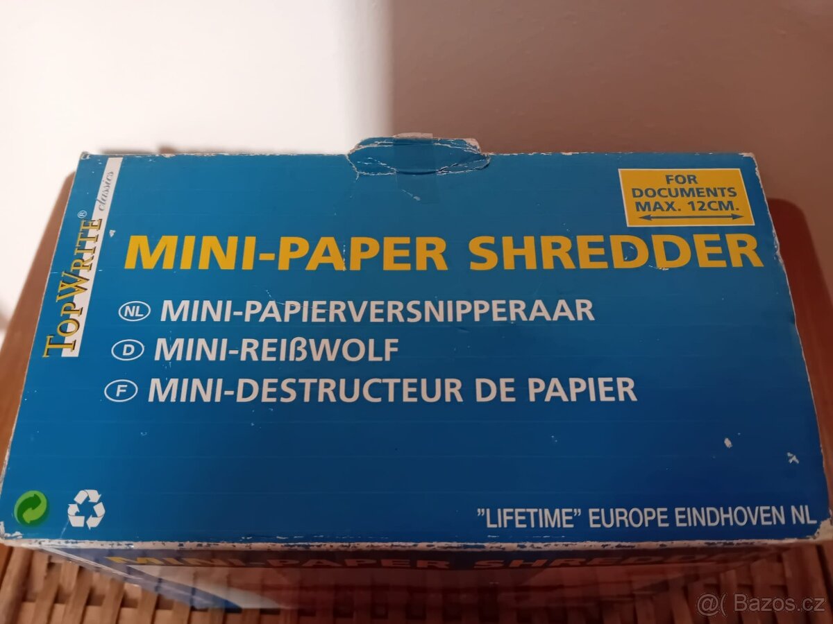 Mini skartovačka na kličku - 3