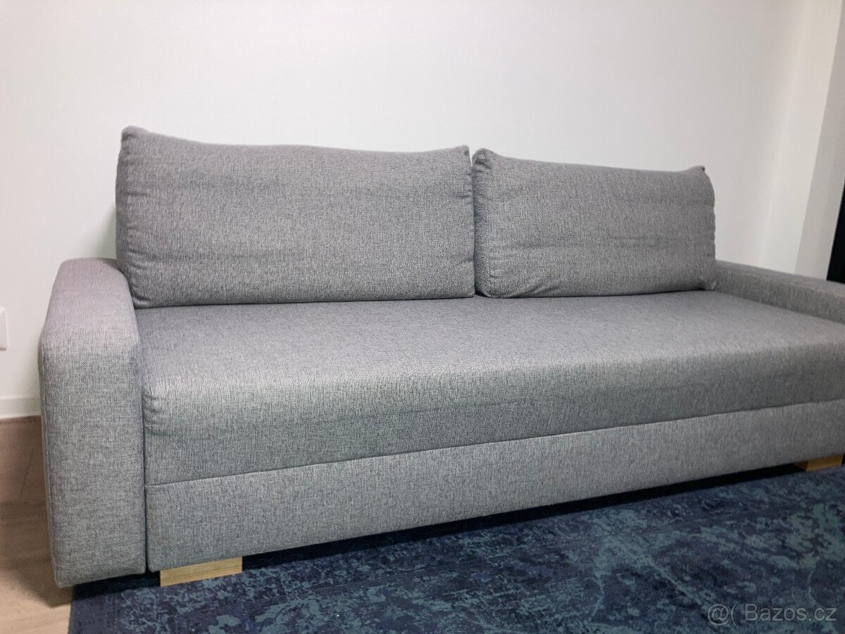 3 v 1, rozkládací pohovka s postelí, šatní skříň, postel - 3