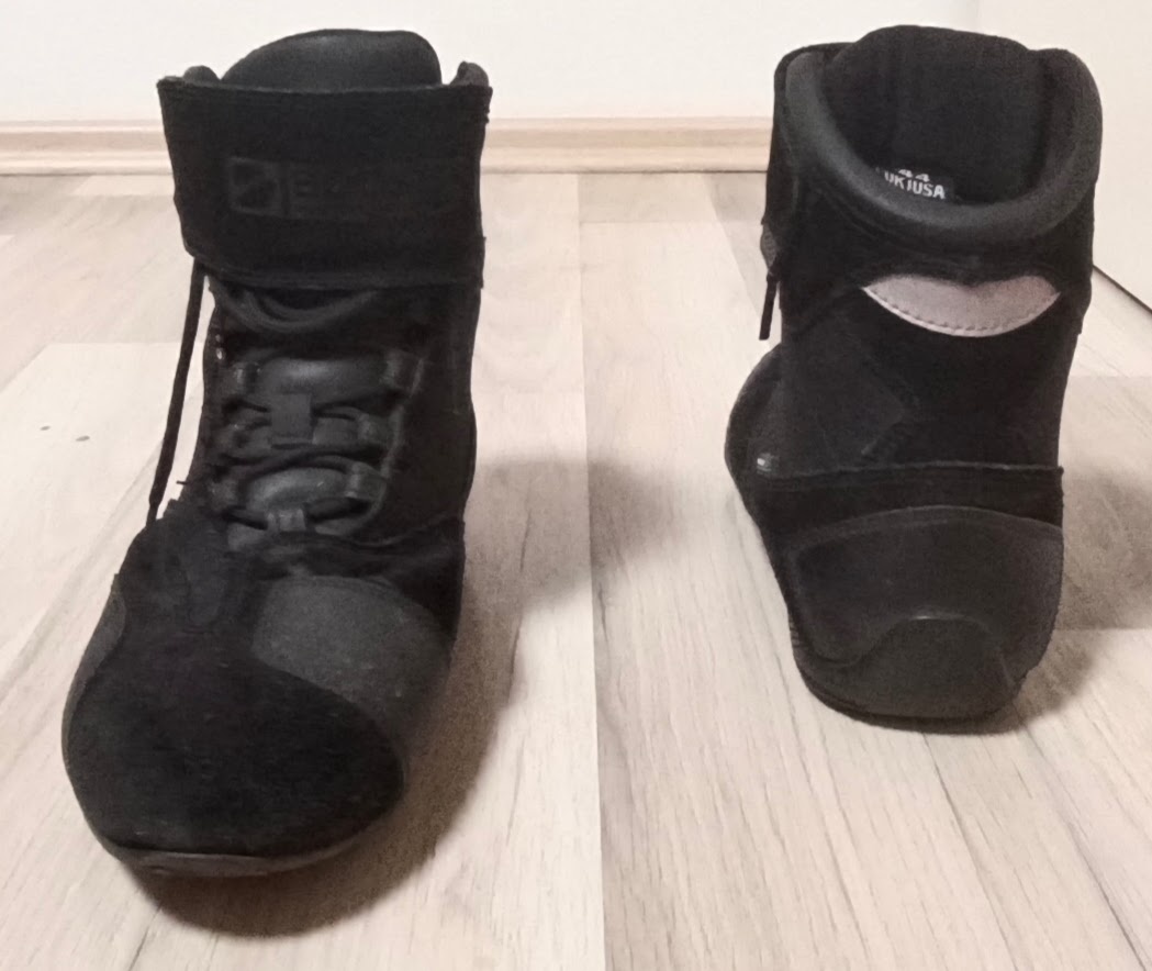 Boty na motorku Booster Run černé, 44 - 3