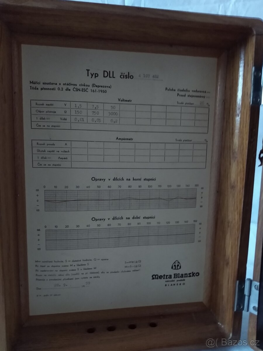 Metra Blansko Voltmetr - 3