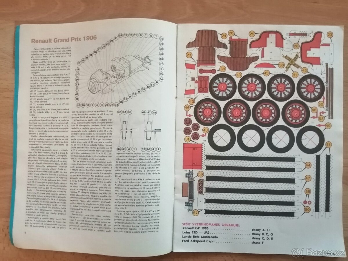 ABC DÉČKO, Speciál - Vystřihovací modely automobilů - 3