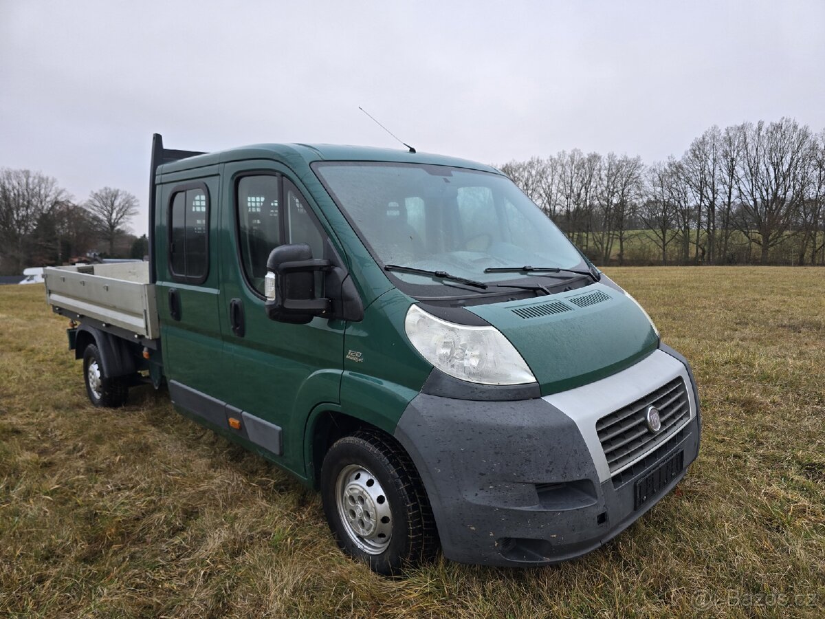 Fiat ducato 2.3jtd valník 7 míst 109 000km MAXI - 3