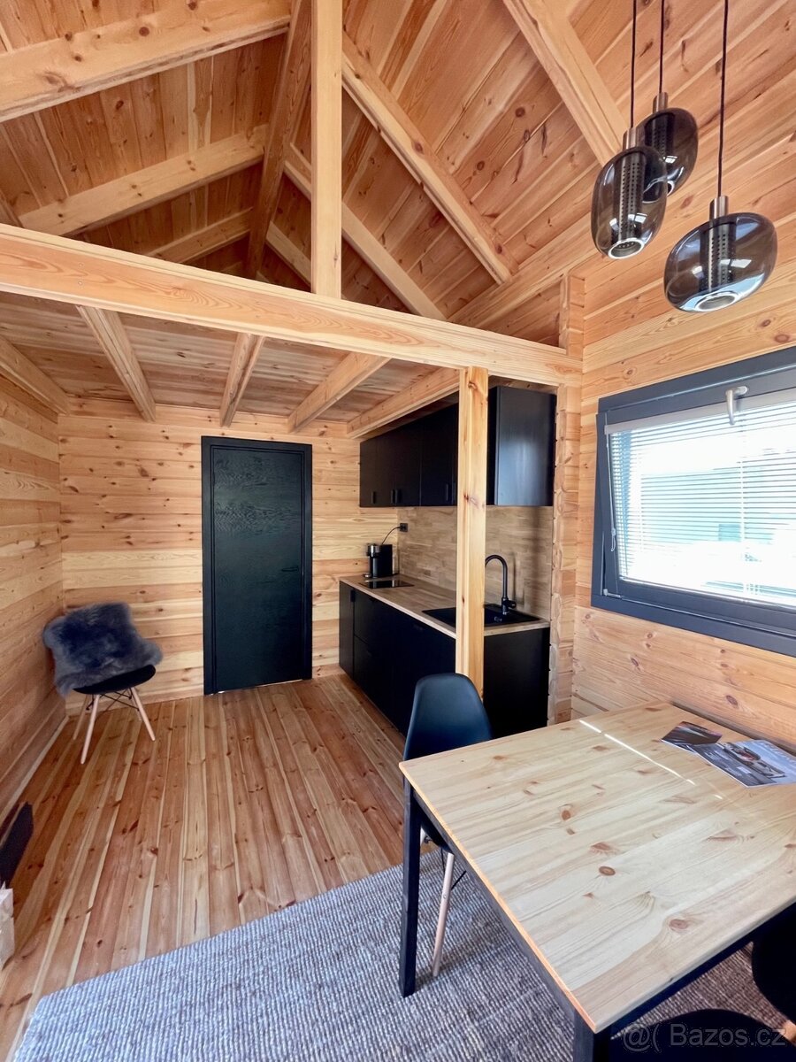Tiny house - Le chalet noir, chata 25 m2 - 3