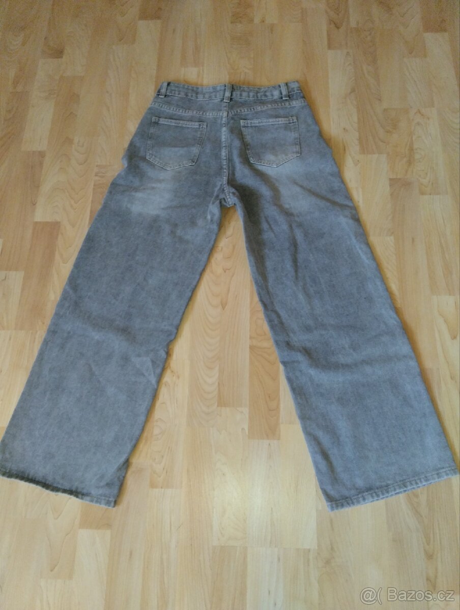 Šedé Baggy (Dazy Shein dámské číslo M) - 3