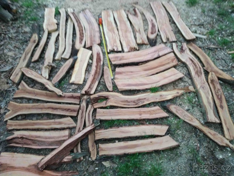 švestková prkna na šperky a zalévání do pryskyřice, - 3