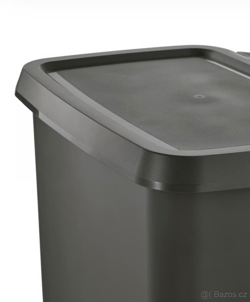 Odpadkový koš 50 l ikea nový plast pedálový - 3