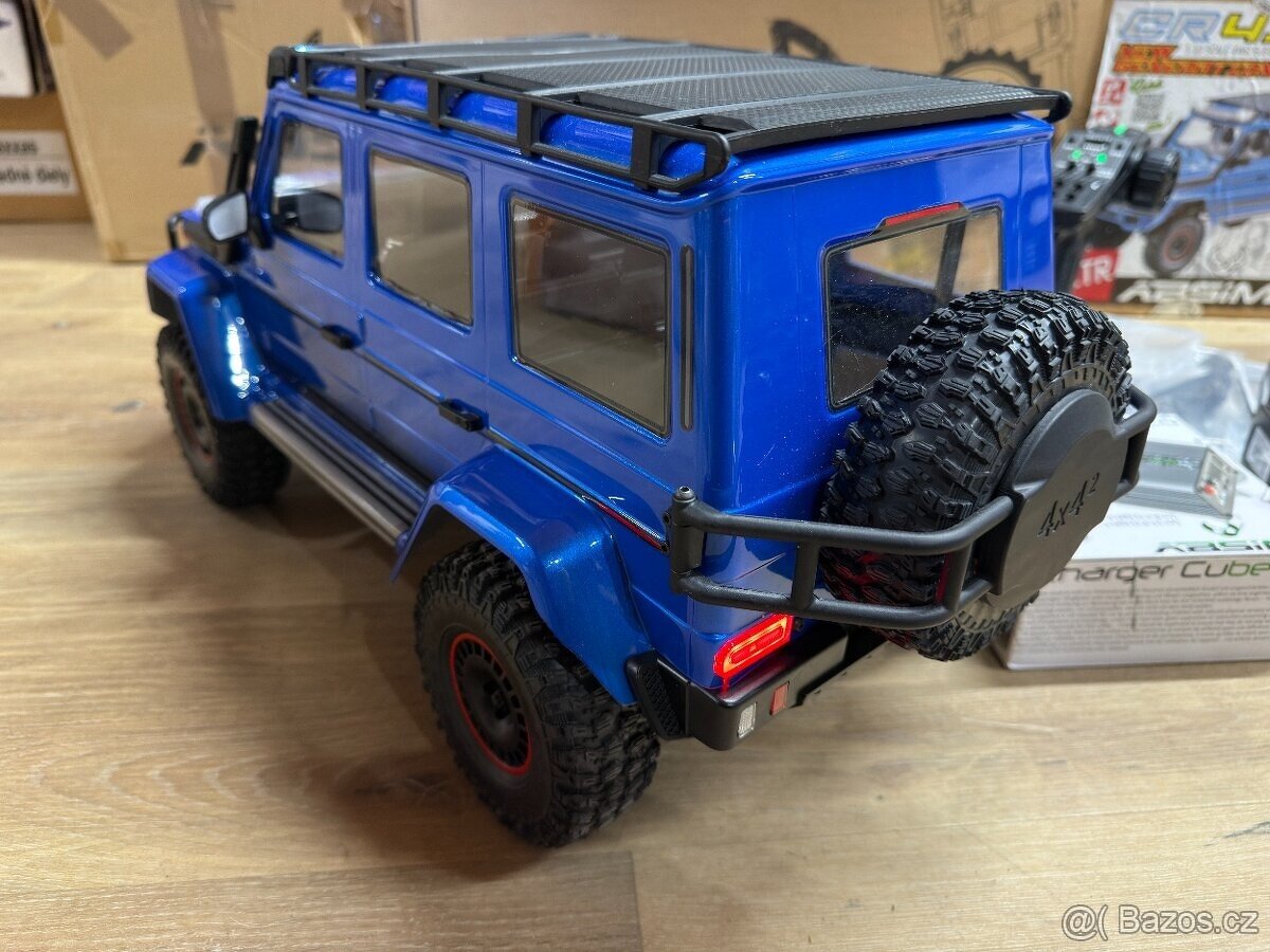 nový set modelu Absima CR4.4 WOLF 1:10 RTR modrý + 2x lipo - 3