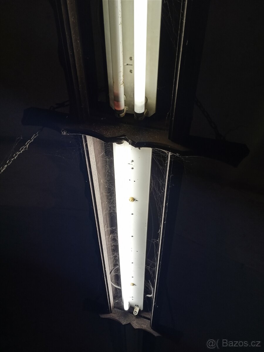 Lustr dřevěný 4 metrový - 3