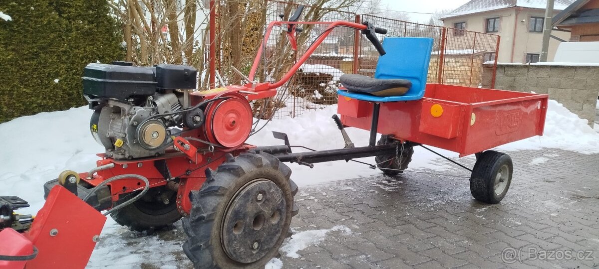 Fréza, vozík, bubnová sekačka - 3