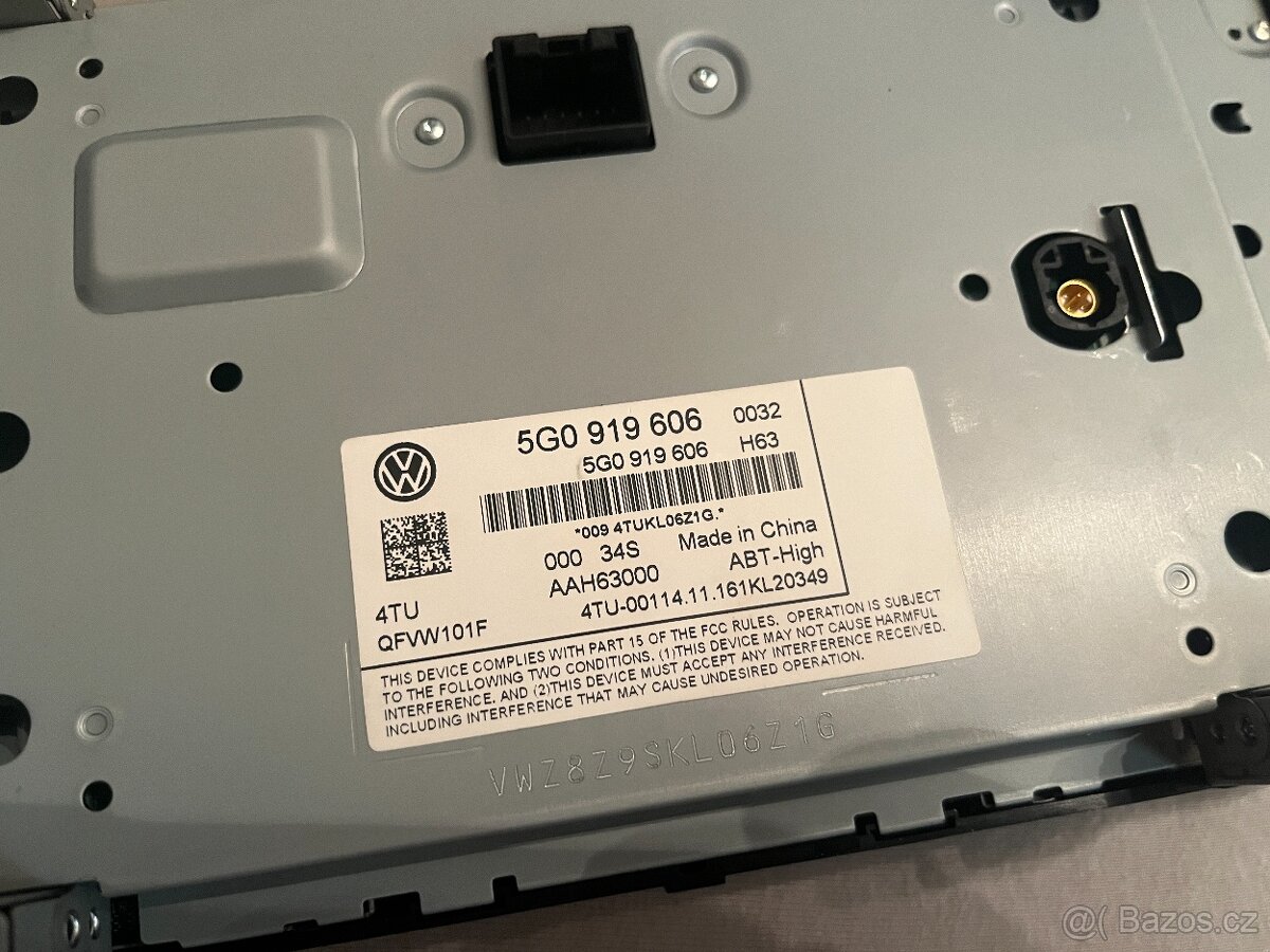 8 displej navigace 5G0919606 - 3