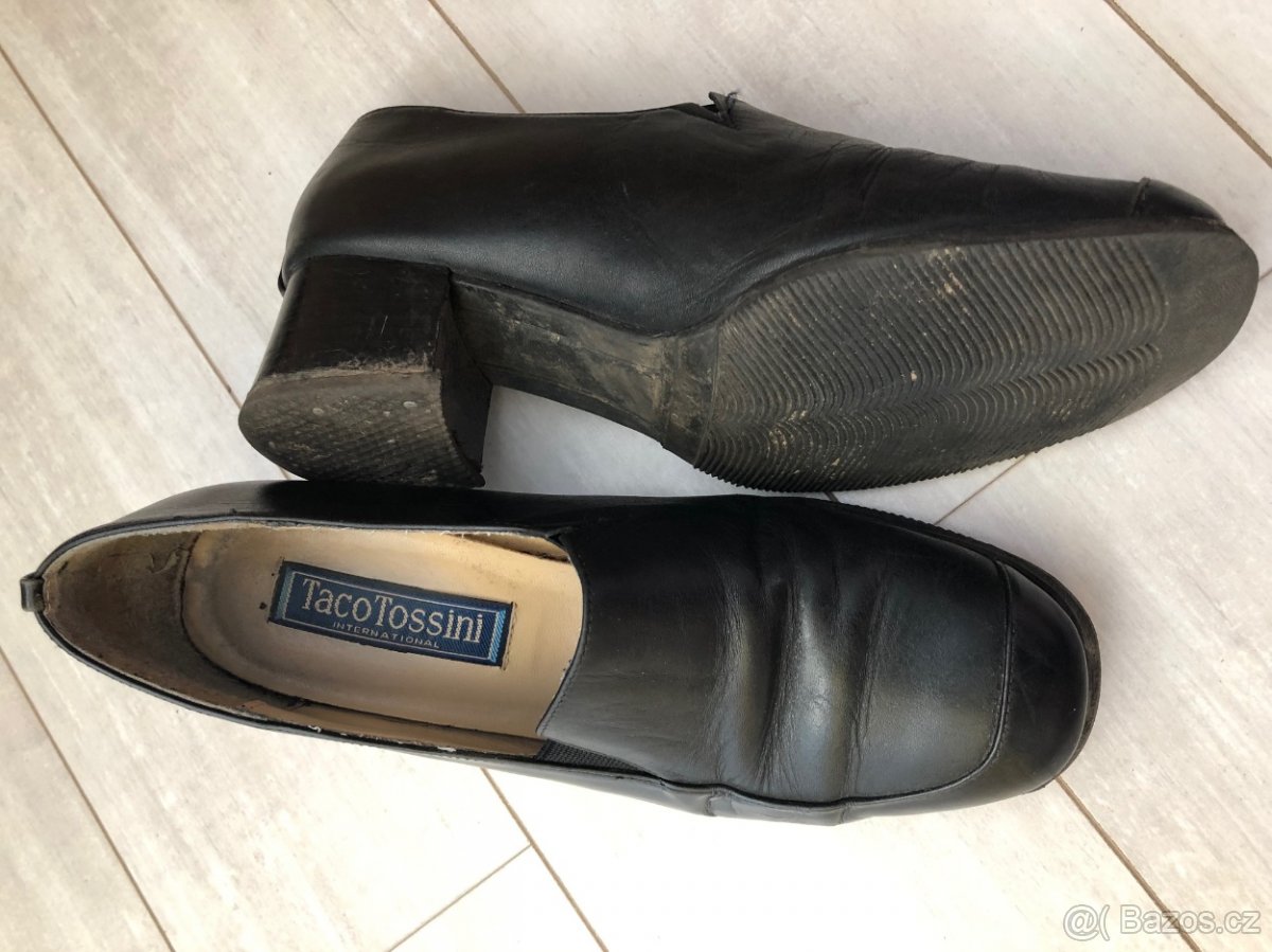 Lodičky černé dámské vel. 39 - 3