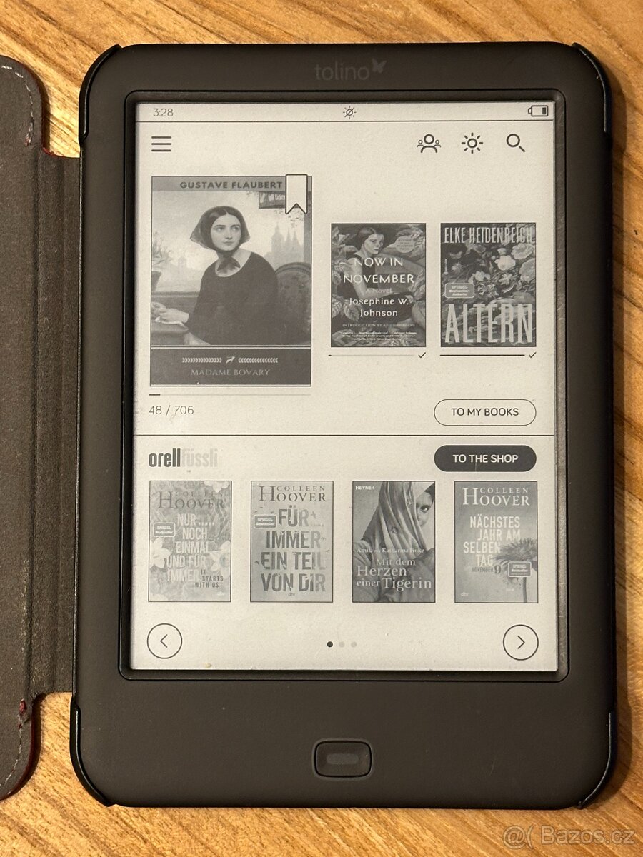 Čtečka knih Tolino Shine 2 HD 2GB černá WiFi + obal - 3