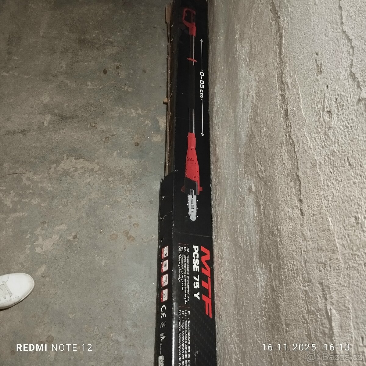 Řetězová pila. MTF, model PCSE 75 Y. - 3