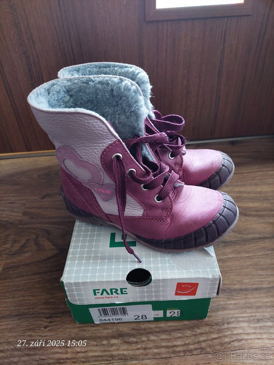 Zimní boty Fare vel.28 - 3
