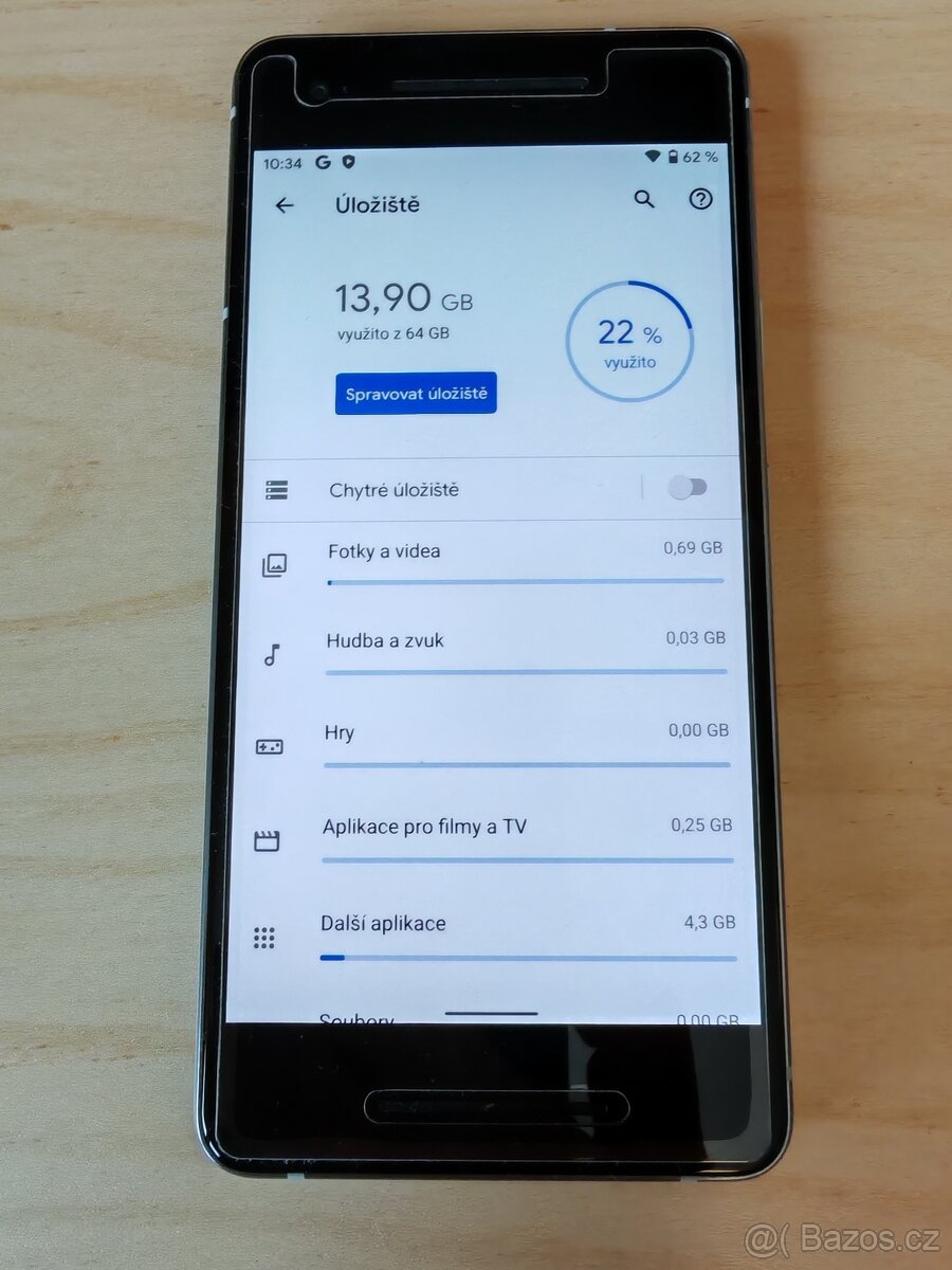 Google Pixel 2 - 4/64GB - Android 11 - USB-C - 3