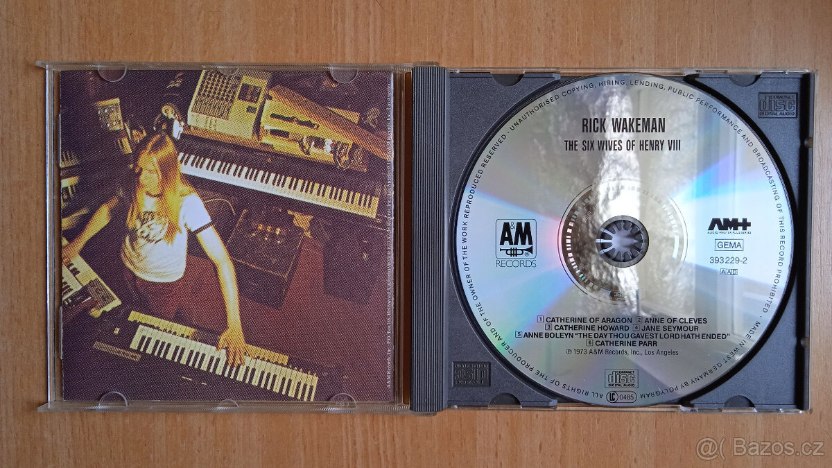CD Rick Wakeman THE SIX WIVES OF HENRY VIII - 3