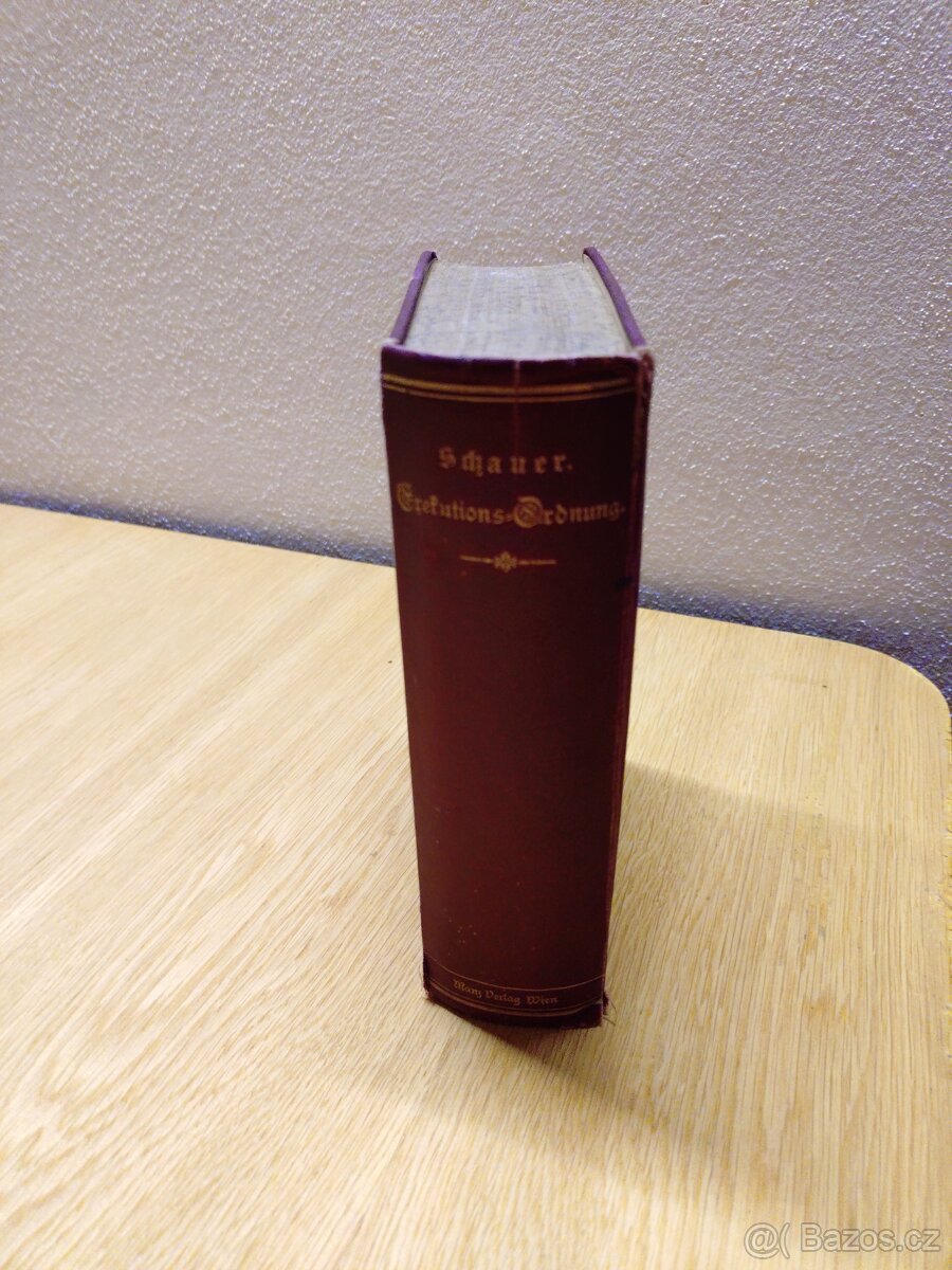 Die Executionsordnung z roku 1896 - 3