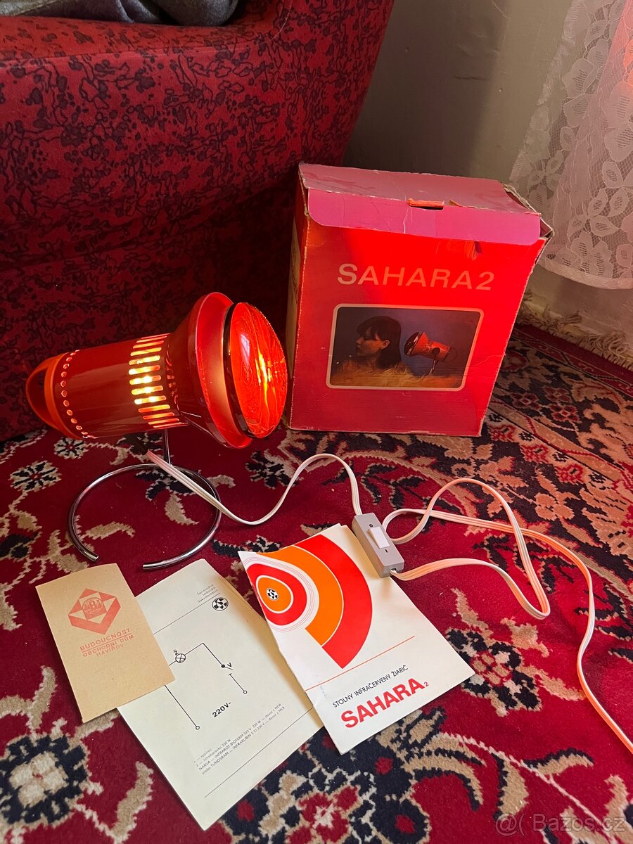 Stolní infrazářič 250W Sahara 2 - 3