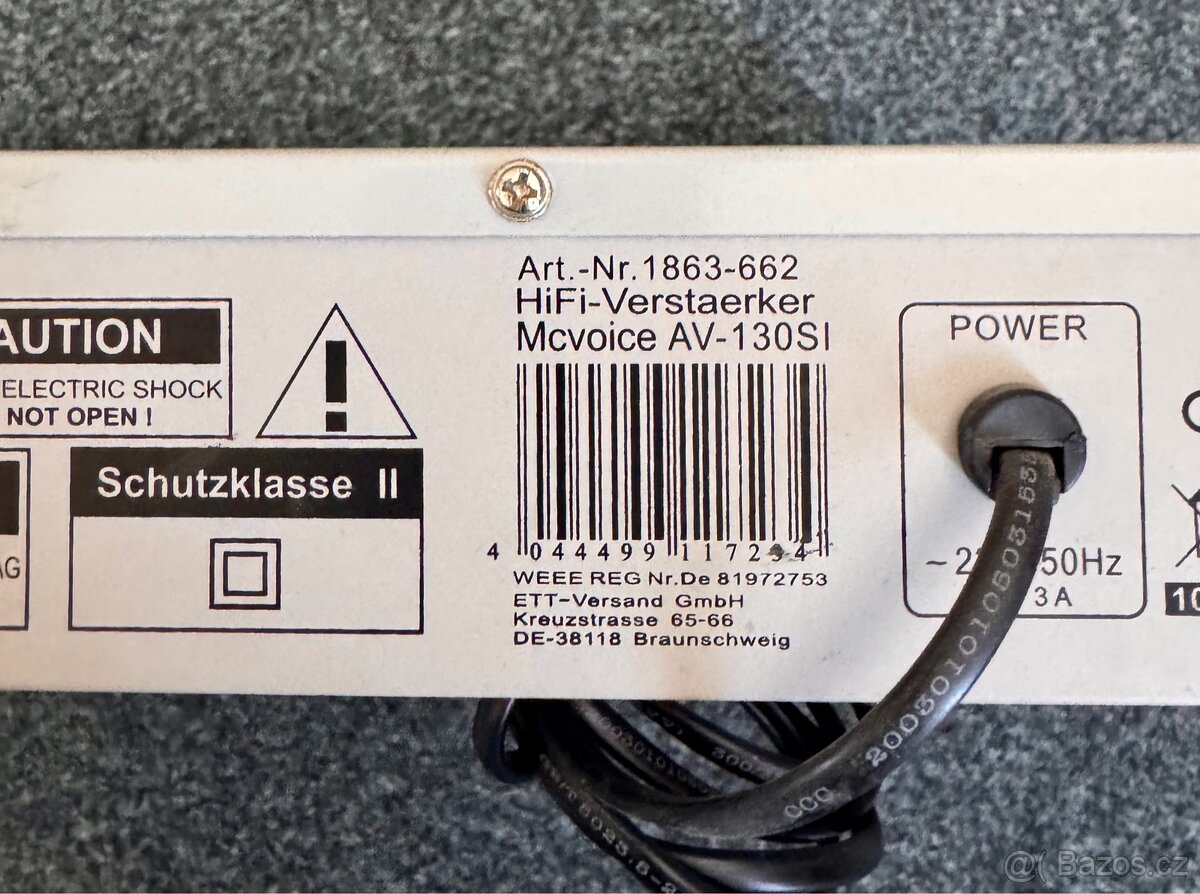 Zesilovač Mcvoice AV-130S - 3