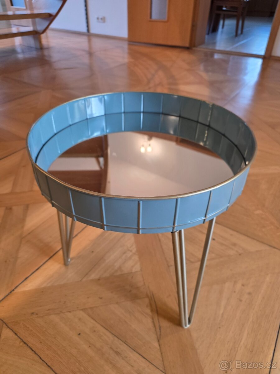 Odkladaci stolek se zrcadlovym dnem - 3