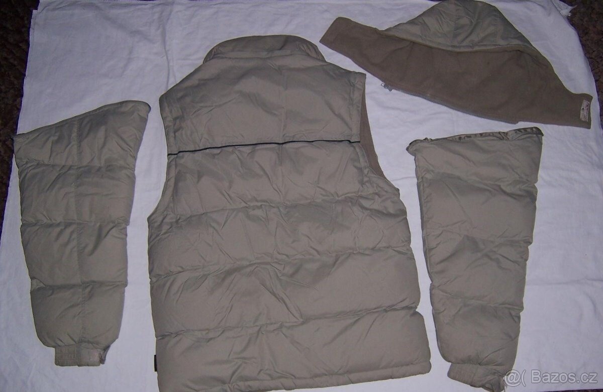 oboustranná teplá bunda s kapucí, vel. XL - 3