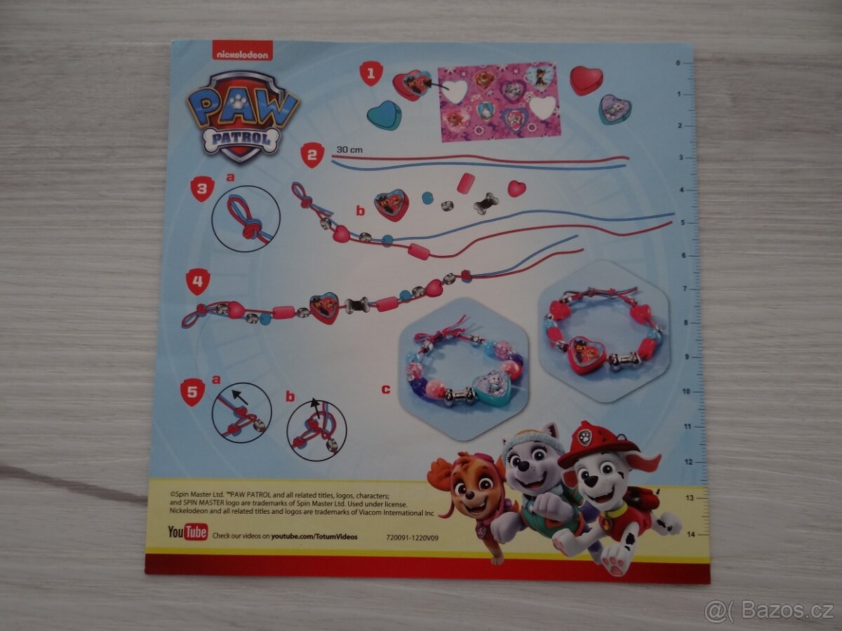 Výroba náramků Totum Tlapková patrola - 3