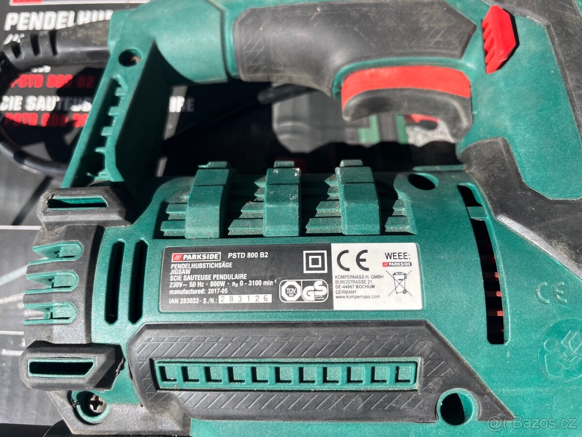 Parkside PSTD 800 B2 přimočarka - NOVÁ - 3