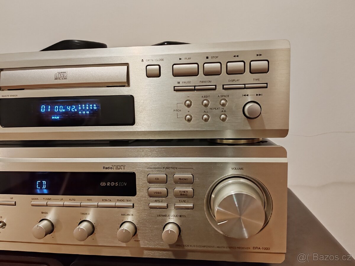 DENON RECEIVER DRA-1000 + DENON CD DCD-685 - 3