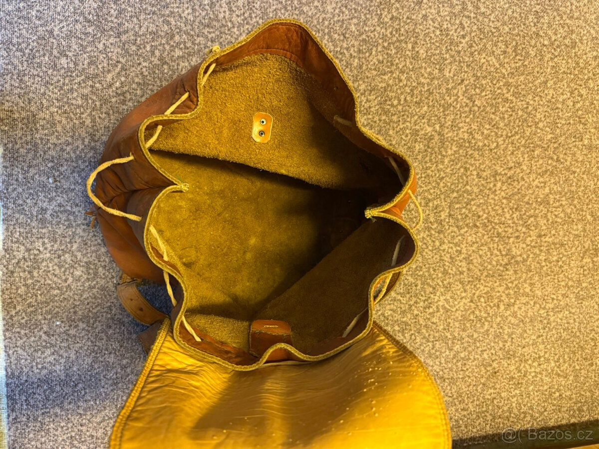 Batoh kožený ruční práce - 3