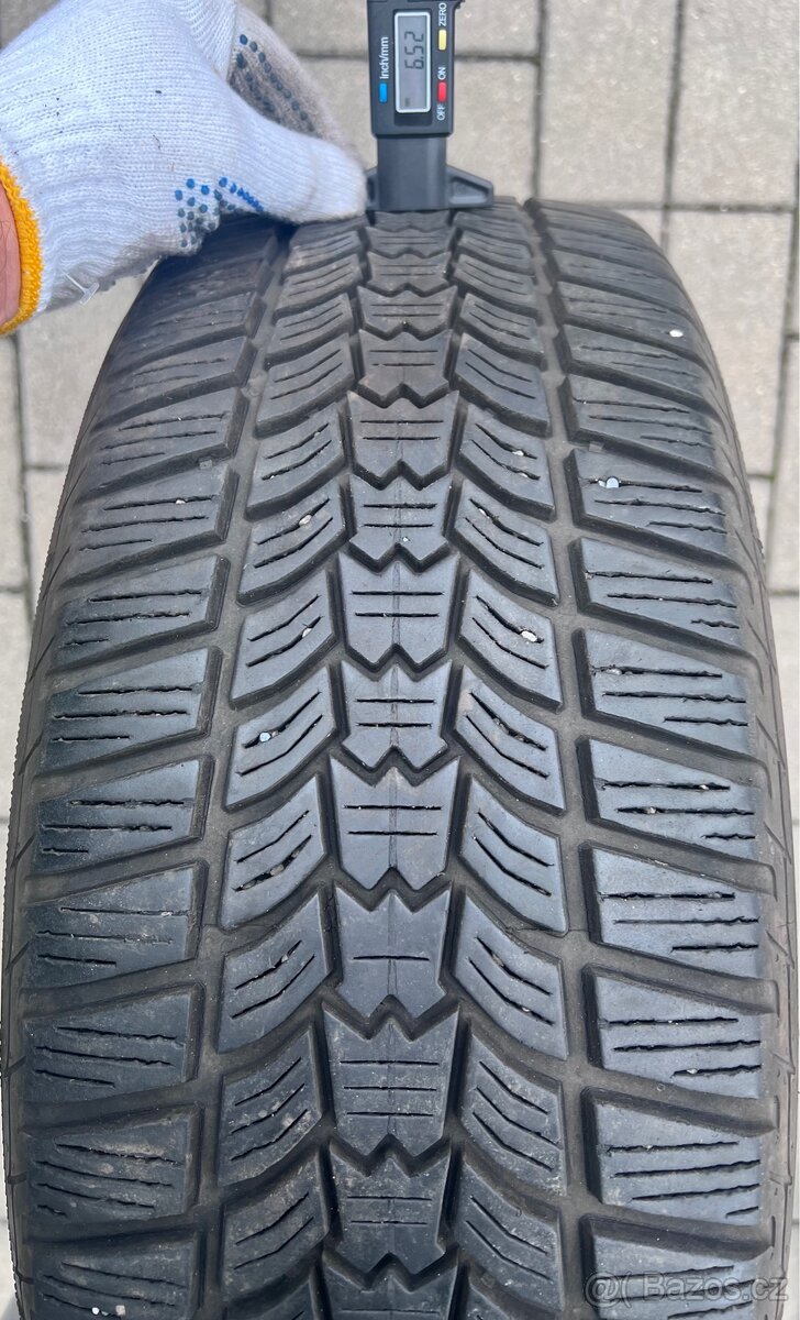205/50 R17 - 2x zimní Sava 6.5mm - 3
