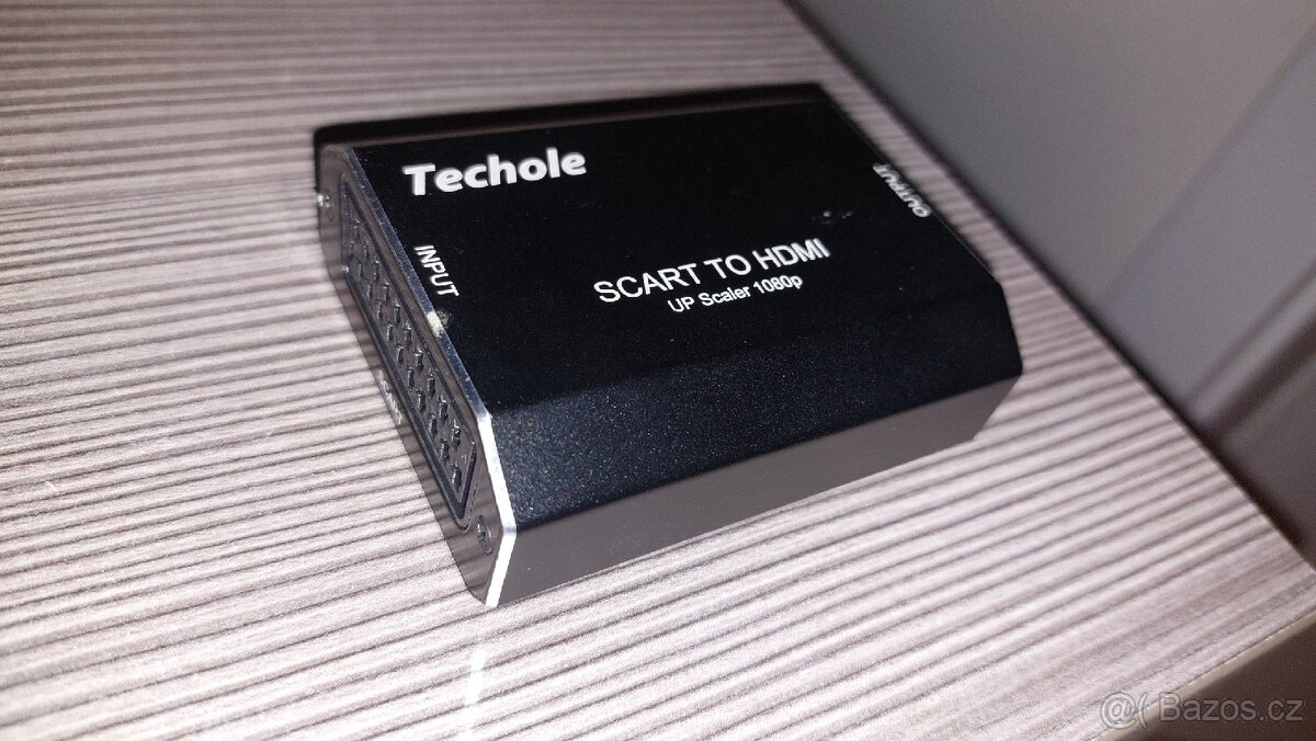 TECHOLE HS310-BK SCART TO HDMI 1080p PŘEVODNÍK - 3