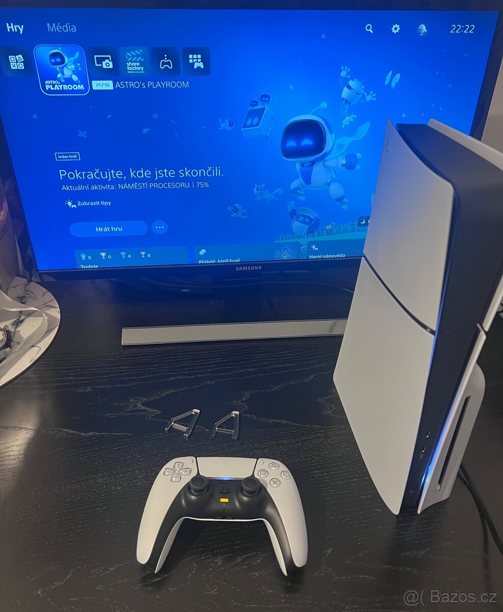 PS5 Slim 1TB s mechanikou 4 měsíce starý v záruce - 3