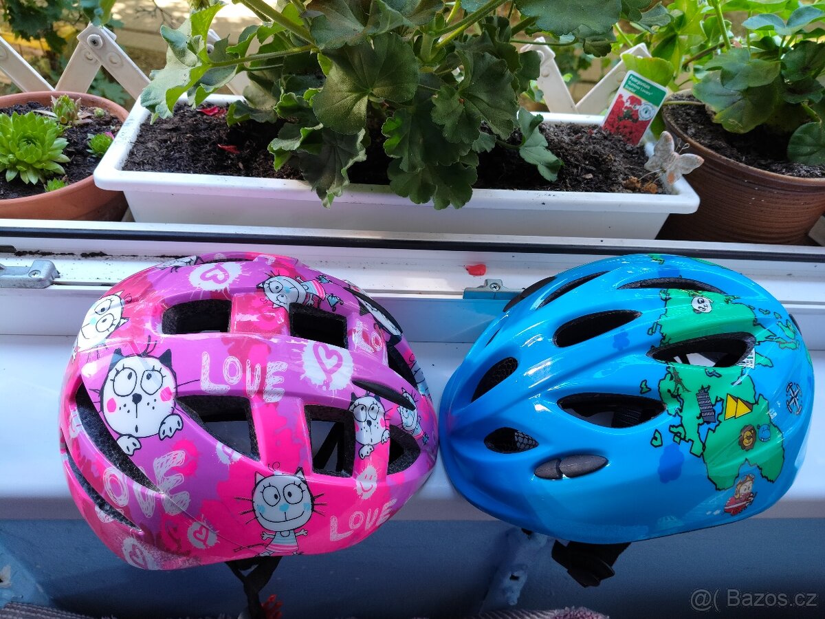 Cyklistická přilba Etape Kity růžová - 3