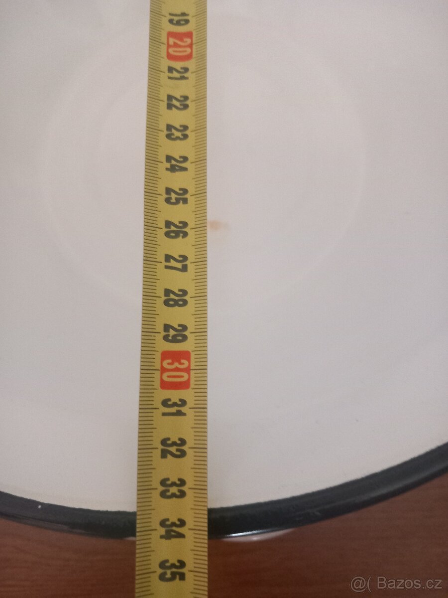 Velká smaltovana misa, made in Czechoslovakia - 3