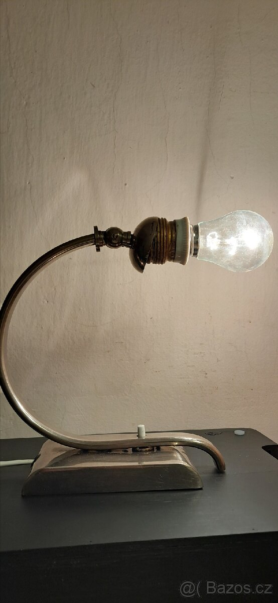 Art-deco lampička. - 3