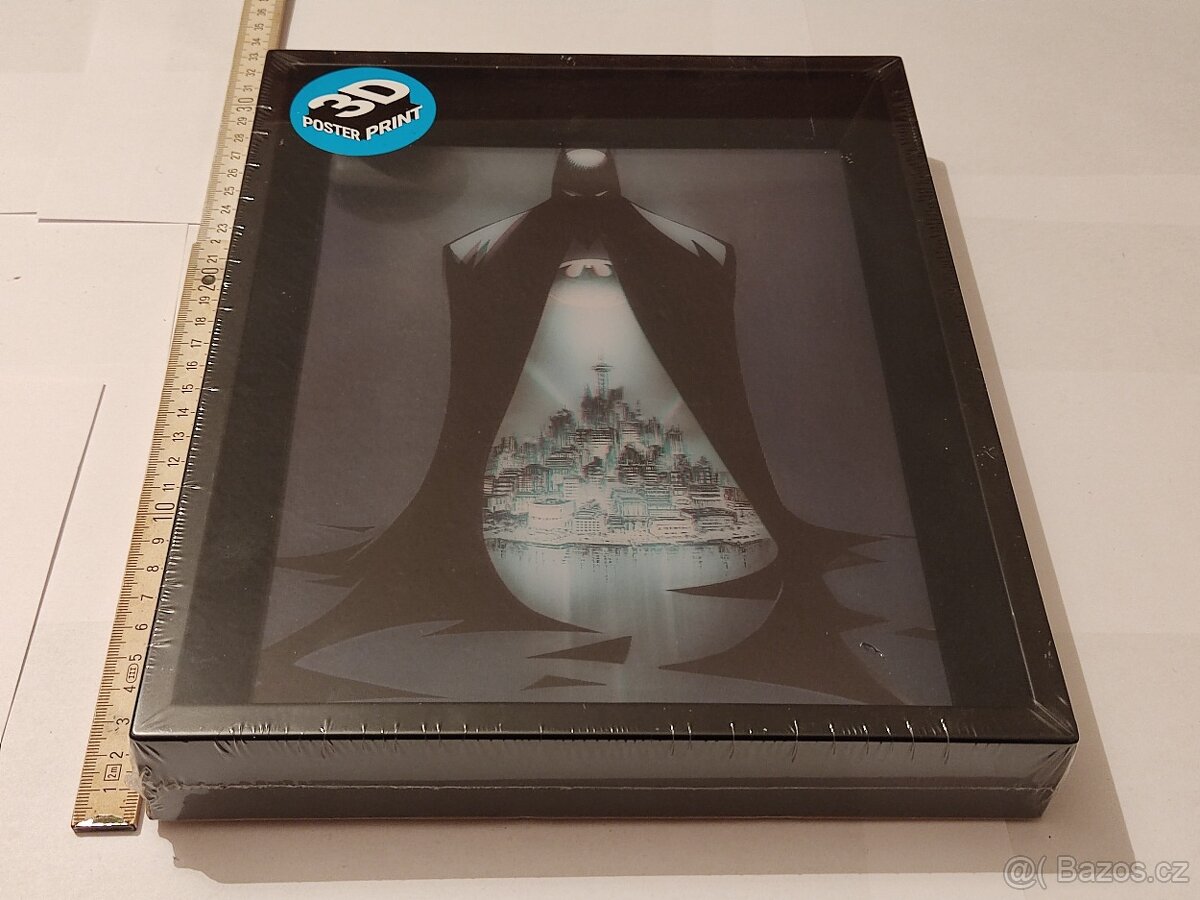 3D obraz Batman (28 cm) – nový, zabalený - 3