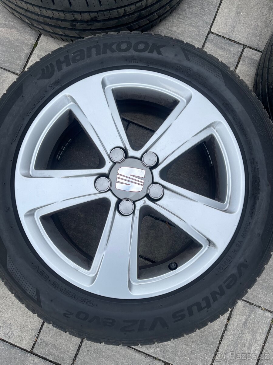 4x kola 195/55 r15, 5x100 - 3