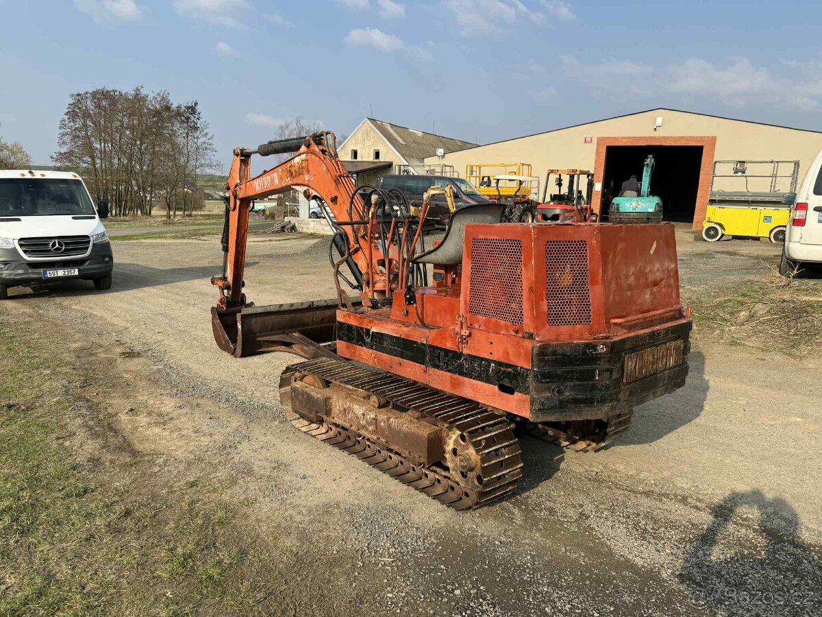 JAPONSKÝ MINIBAGR KUBOTA KH-15H 3300KG - 3